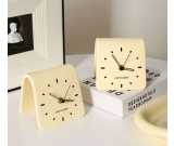 Simple Art Ceramic Silent Desk Clock