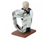Astronaut & Old Man Watch Jewelry  Display Stand