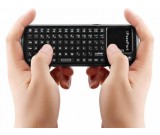 Bluetooth Universal  Black  Keyboard with Touchpad  And Laser Pointer