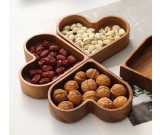 Black Walnut Heart-shaped Candy,Nut Storage Tray