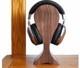Black Walnut Solid Wooden Headphones Stand/Hanger/Holder
