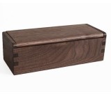  Black Walnut Wooden Stationery Pen Pencil Jewelry Cosmetic Storage Box Case