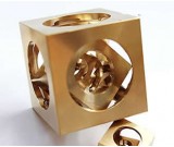 Brass Brainteaser IQ Square Ghost Ball