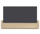 Brass Business Card Holder Display Office Business Card Stand Name Card Display Organizer for Desk 