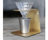 Brass Pour-Over Coffee Station 