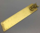  Metallic Brass Ruler 