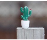 Cactus Fridge Magnets, Set of 6