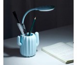  Cactus Rechargeable LED Desk Night Light Pen Holder