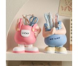 Cartoon Doll Office Study Pen Holder,Cute Desktop Organization Storage