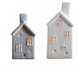 Ceramic House-shaped  Tealight Candle Holder