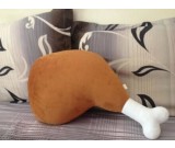 Chicken Leg Shaped Throw Pillow Plush Toys 