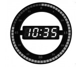  Circular Large LED Digital Wall Clock