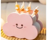 Cloud Smiley Decorative Pen Holder, Desk Organizer