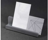 Concrete  Desk Business Card Holder Display Office Business Card Holder 