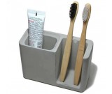 Concrete Toothbrush Toothpaste Stand Holder