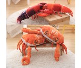 Crab Lobster Throw Pillow Back Cushion Pillow Plush Doll