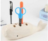 Cute Whale Pen Pencil Holder Desk Organizer