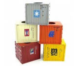 Cube Shipping Container Tissue Box