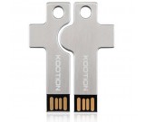 Customize Logo/Name Metal Key Shaped USB Flash drive, Set of 2