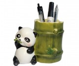 Cute Cartoon Panda Organize Pen Holder