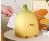 Cute Duck Banana Combination Table Decoration Tissue Box