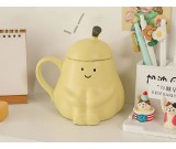 Cute Fruit Pear Hug Mug