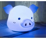 Cute Pig USB Rechargeable Children Night Light