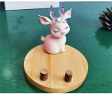 Cute Pink Deer Phone Holder