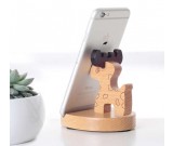 Cute Wooden Rabbit&Deer Cell Phone Tablet Stand Holder