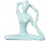  Decorative Ceramic Yoga Poses Figurine  Sculpture