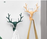 Deer Antler Wall Hook Decor 3pc