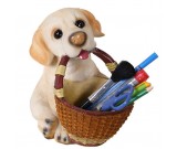 Dog Pen Pencil Holder Desk Organizer