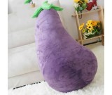 Eggplant Shaped Pillow Cushion Plush Stuffed