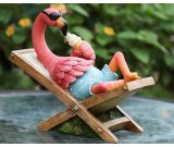 Personalized Flamingo Resin Sculpture Ornament,Garden Decoration
