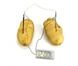 Potato Powered Clock