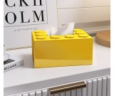 Fun Block Building Ceramic Tissue Box