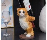 Fun Cat Wine Rack Table Decoration
