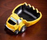 Fun Excavator Ashtray Desktop Decoration Storage