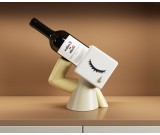 Fun Geometric Cartoon Decorative Wine Bottle Rack,Home Decor