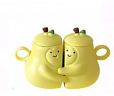 Hugging Pear Shaped Couples Mug