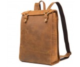 Handmade Genuine Leather Backpack  15"Laptop School College Bag 