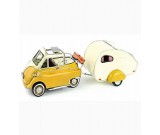 Handmade Antique Model Kit Car-1957 Isetta-300W bubble car