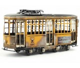 Handmade Antique Model Kit Car- Italy tramway bus