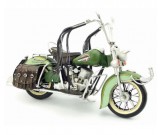 Handmade Antique Model Kit Motorcycle-1962 Harley Motorcycle