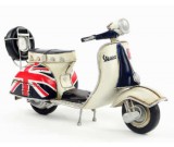 Handmade Antique Model Kit Motorcycle-1965 VESPA  Motor Scooter