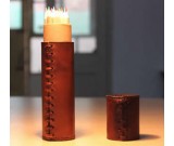 Handmade Cylinder Leather Pen Holder