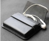 Handmade Genuine Leather Business Name Card Credit Card ID Holder Case Wallet 