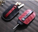 Handmade Genuine Leather Car Key Case Cover Holder 