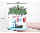 Handmade House Shaped Succulent Planter /Flower Pot