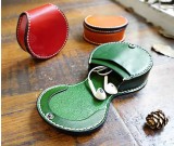 Handmade Leather Earphone Case